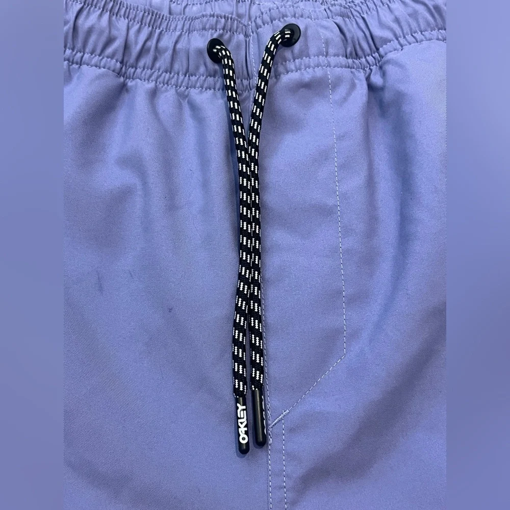 Oakley Hydrolix Regular Fit Men's Purple / Blue  Swim Trunks w Pockets Size XL - Picture 3 of 16